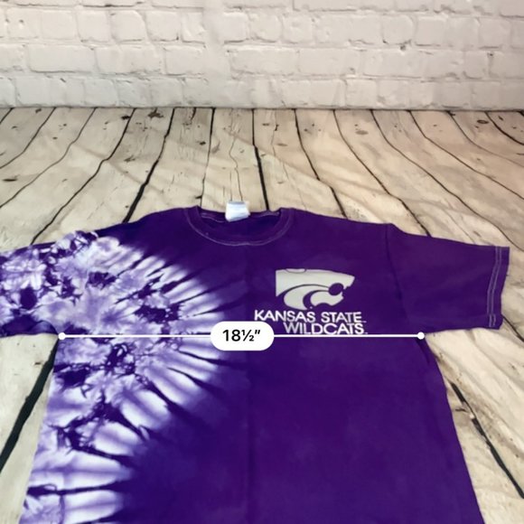 Tie Dye K-State Womens T-shirt - Picture 3 of 8